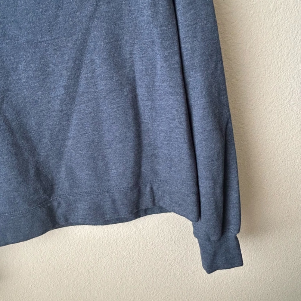 Sweatshirt Crewneck Drexel University Blue White Logo by RedShirt Size Small - Picture 12 of 13